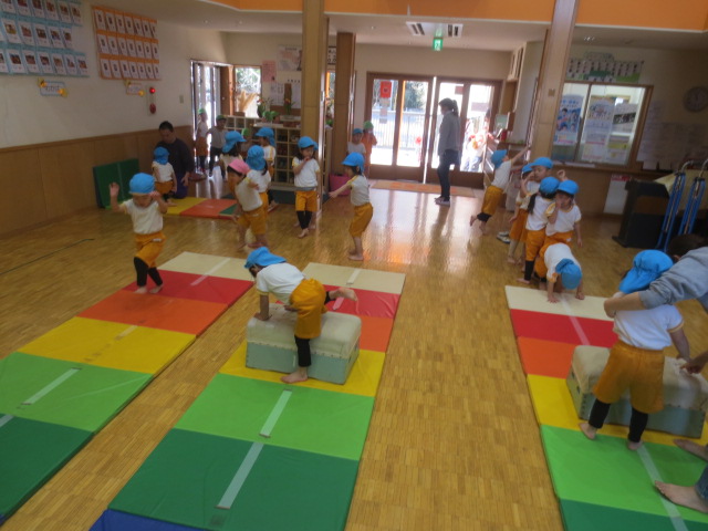 わかば組(3歳児)☆体育