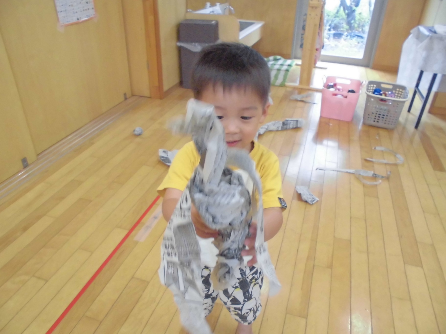 ちょうちょ組(2歳児)★室内遊び