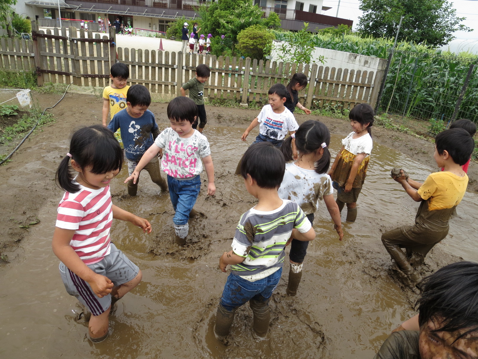 おうぎ組☆田植え