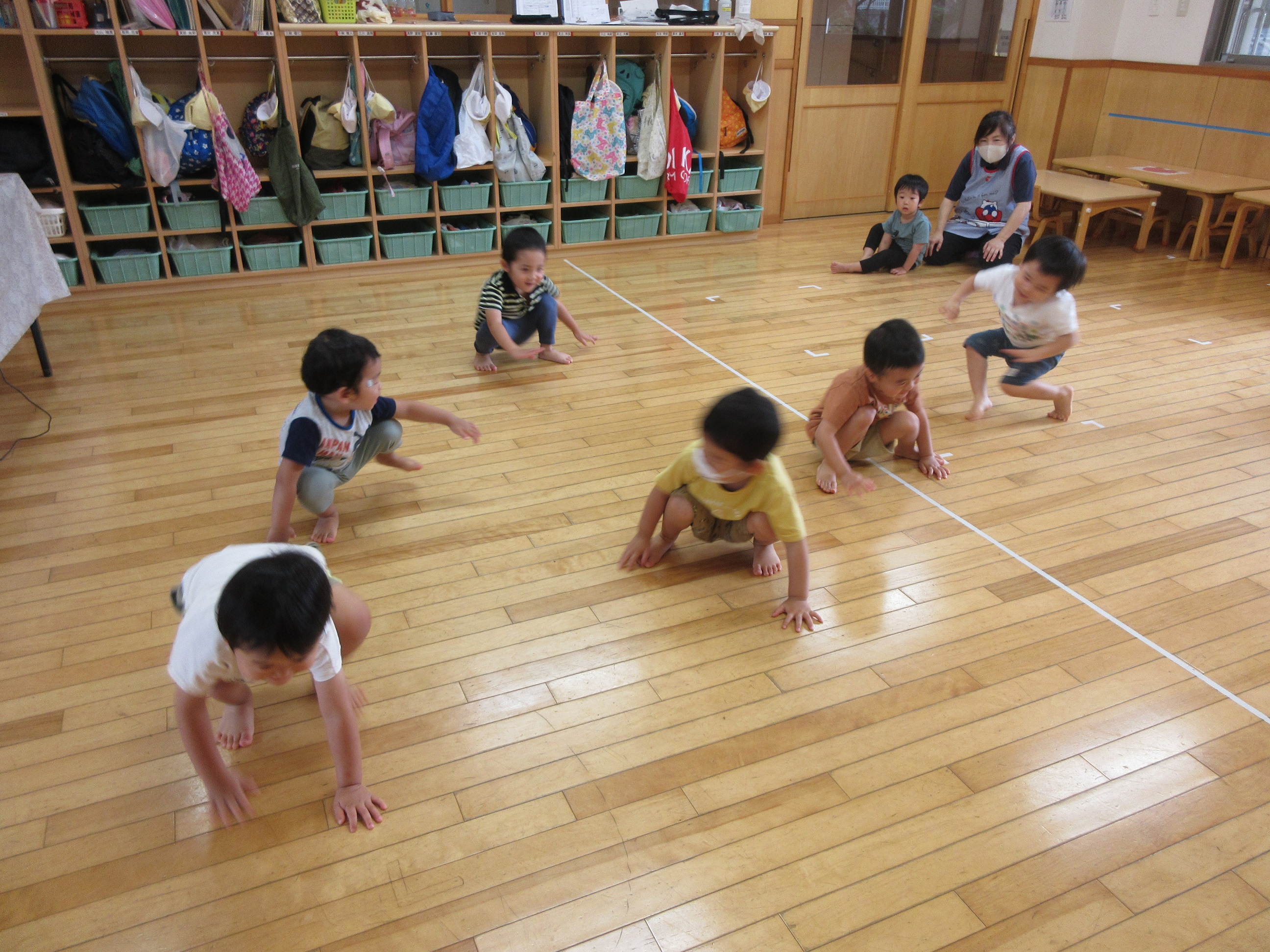 ちょうちょ　今日の様子☆