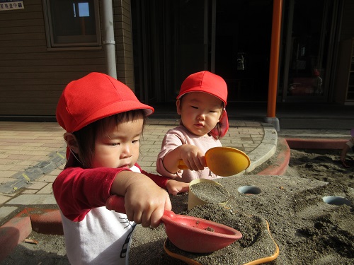 今日の様子☆第二保育園☆