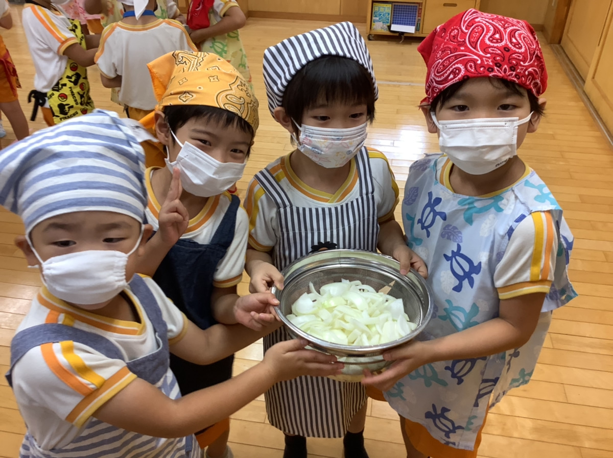 おうぎ組★カレーパーティー