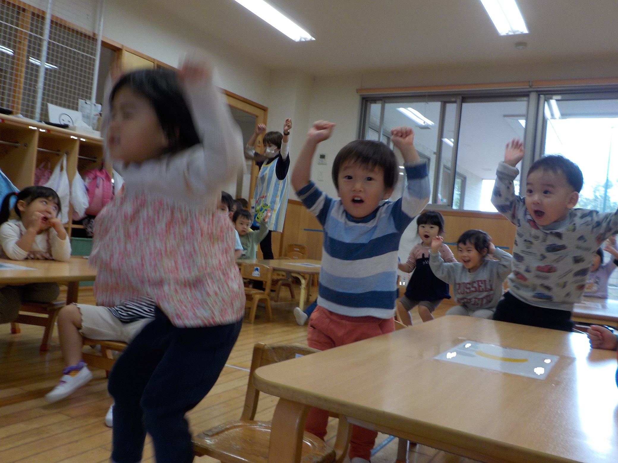 ちょうちょ★今日の様子