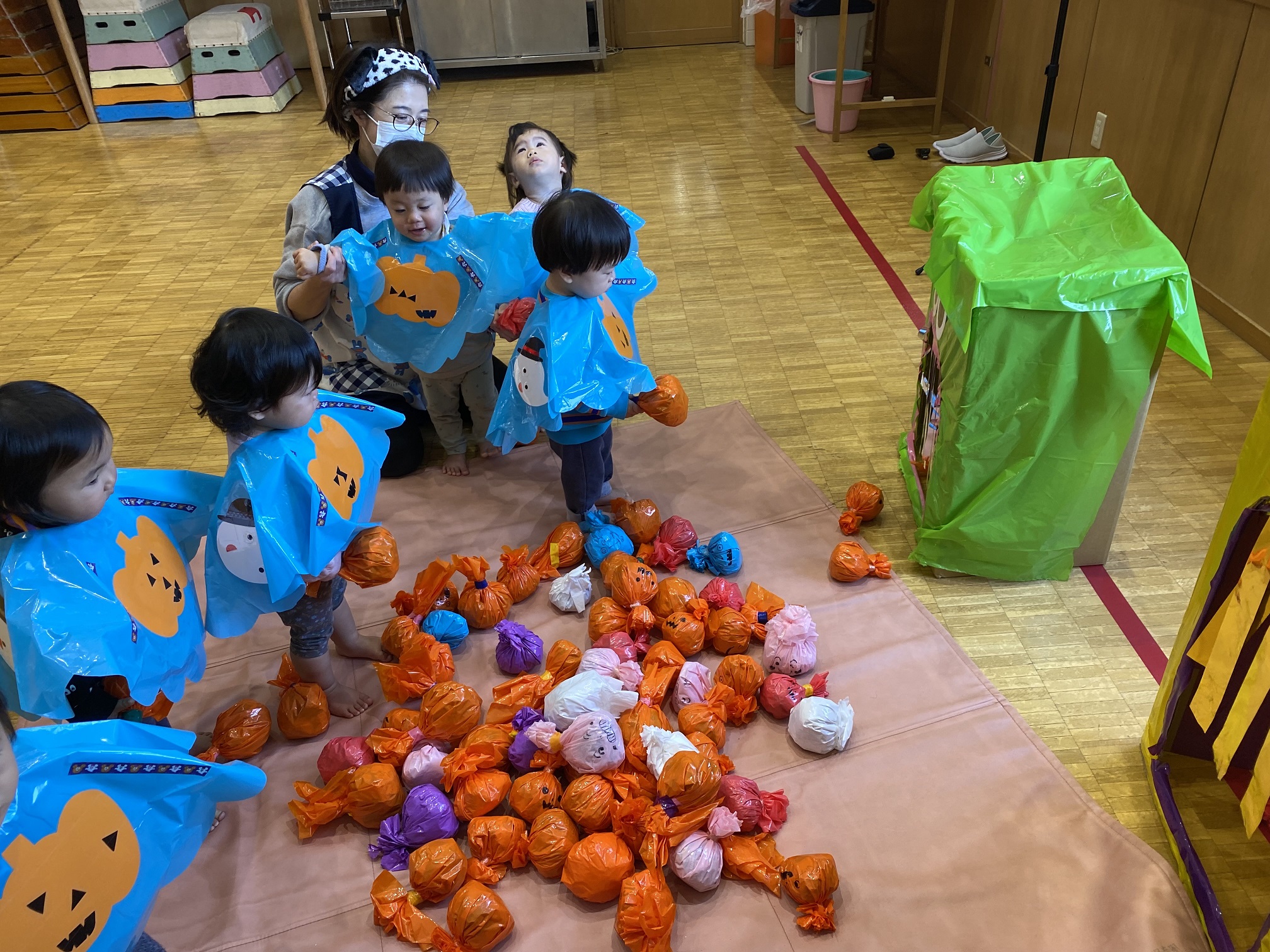 つぼみ組☆ハロウィンパーティーの様子