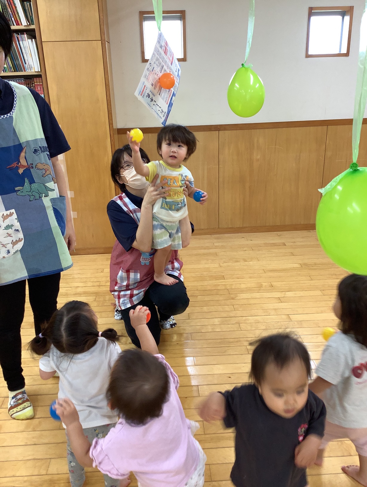 はな組☆ボール遊び