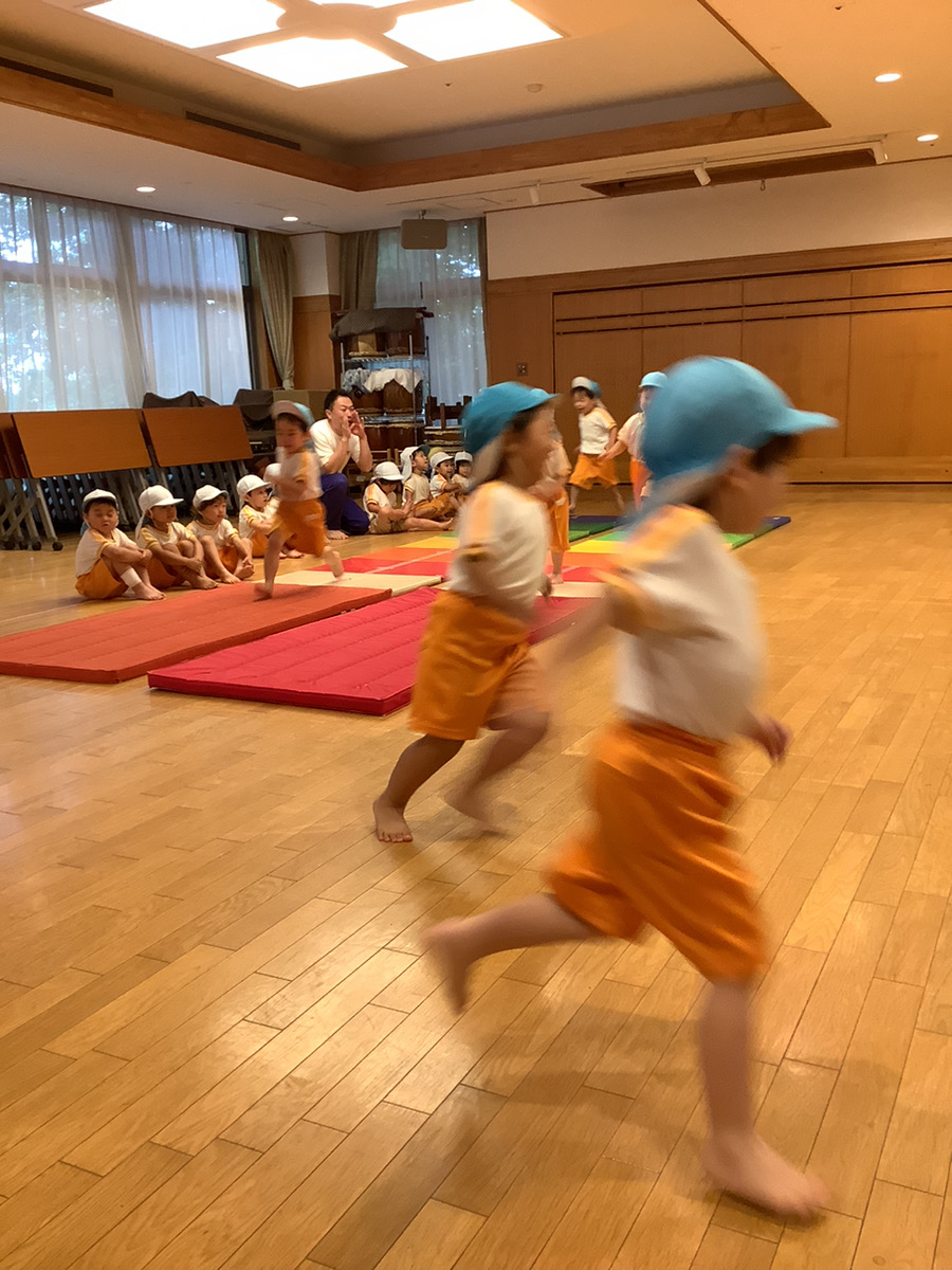 わかば組☆体育の様子