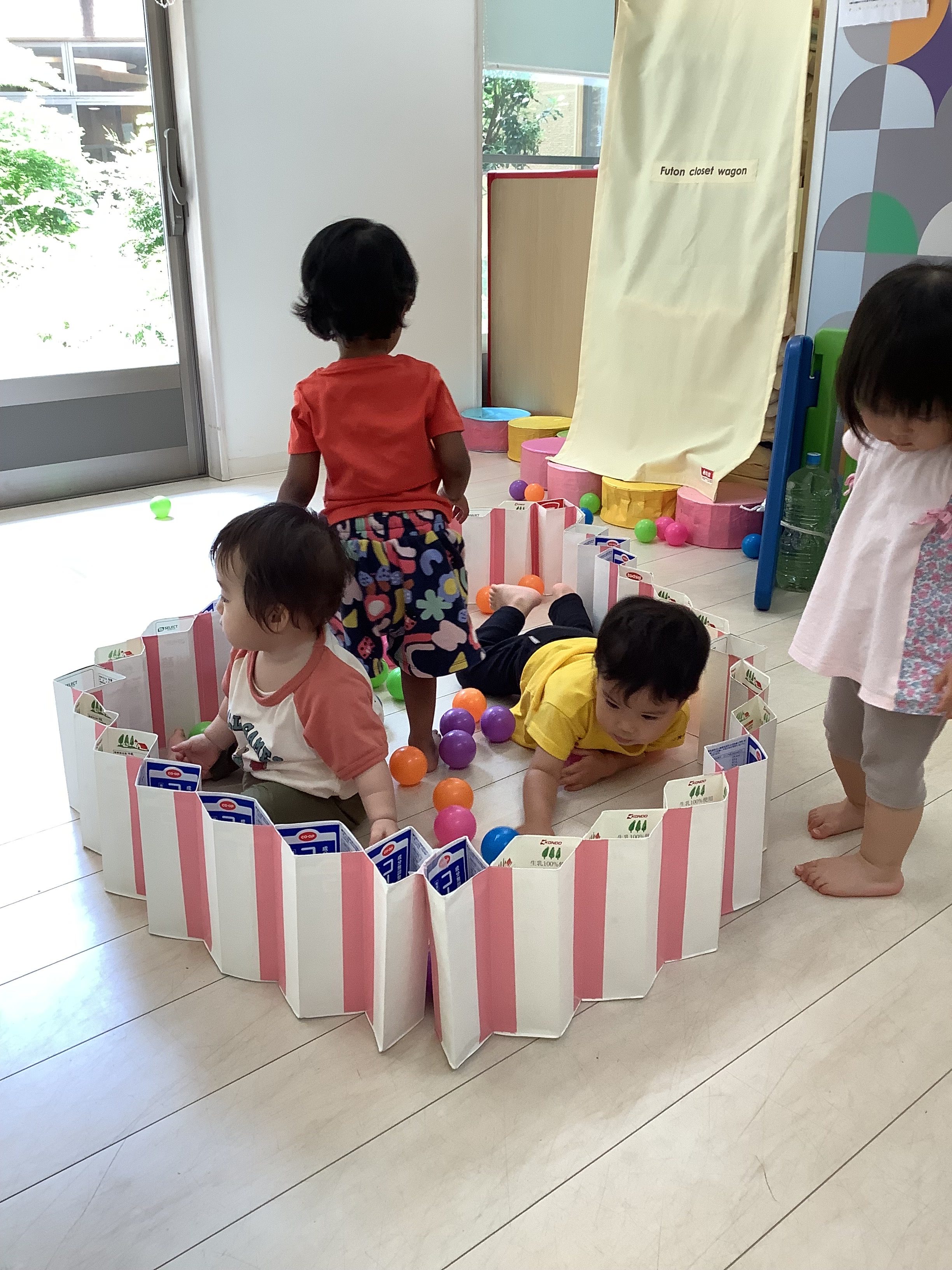 ボール遊び☆第二保育園☆