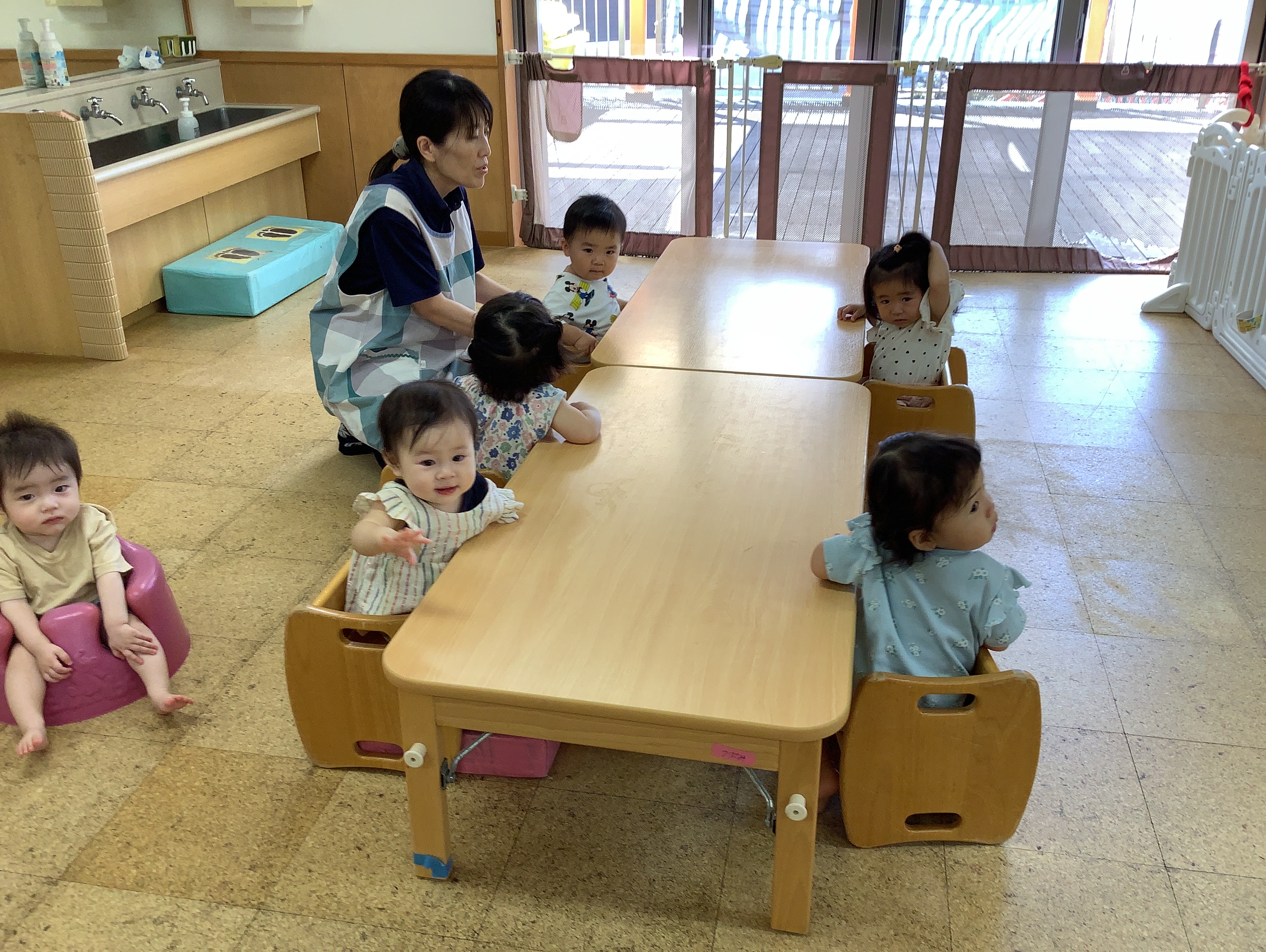 つぼみ組　朝の会　