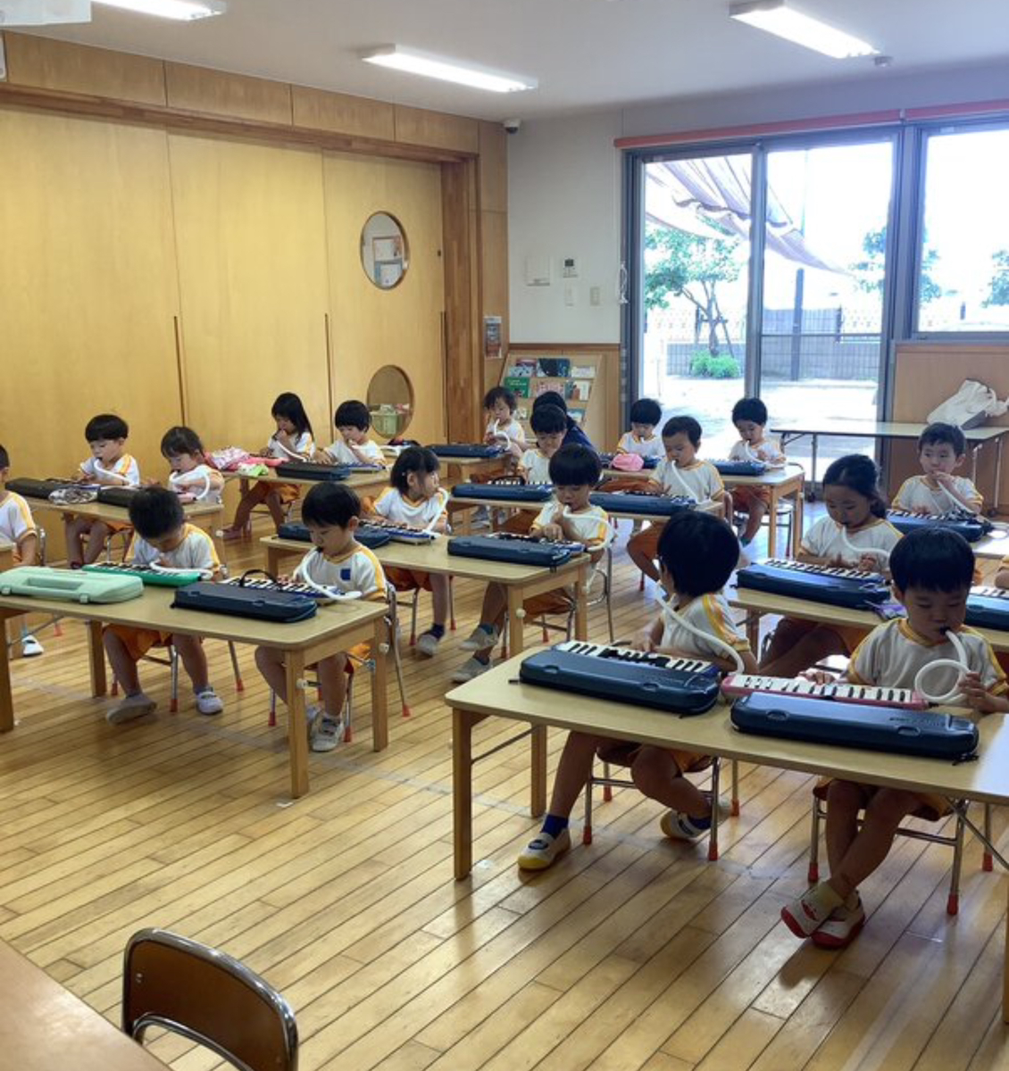 わかば組☆中当てとピアニカ