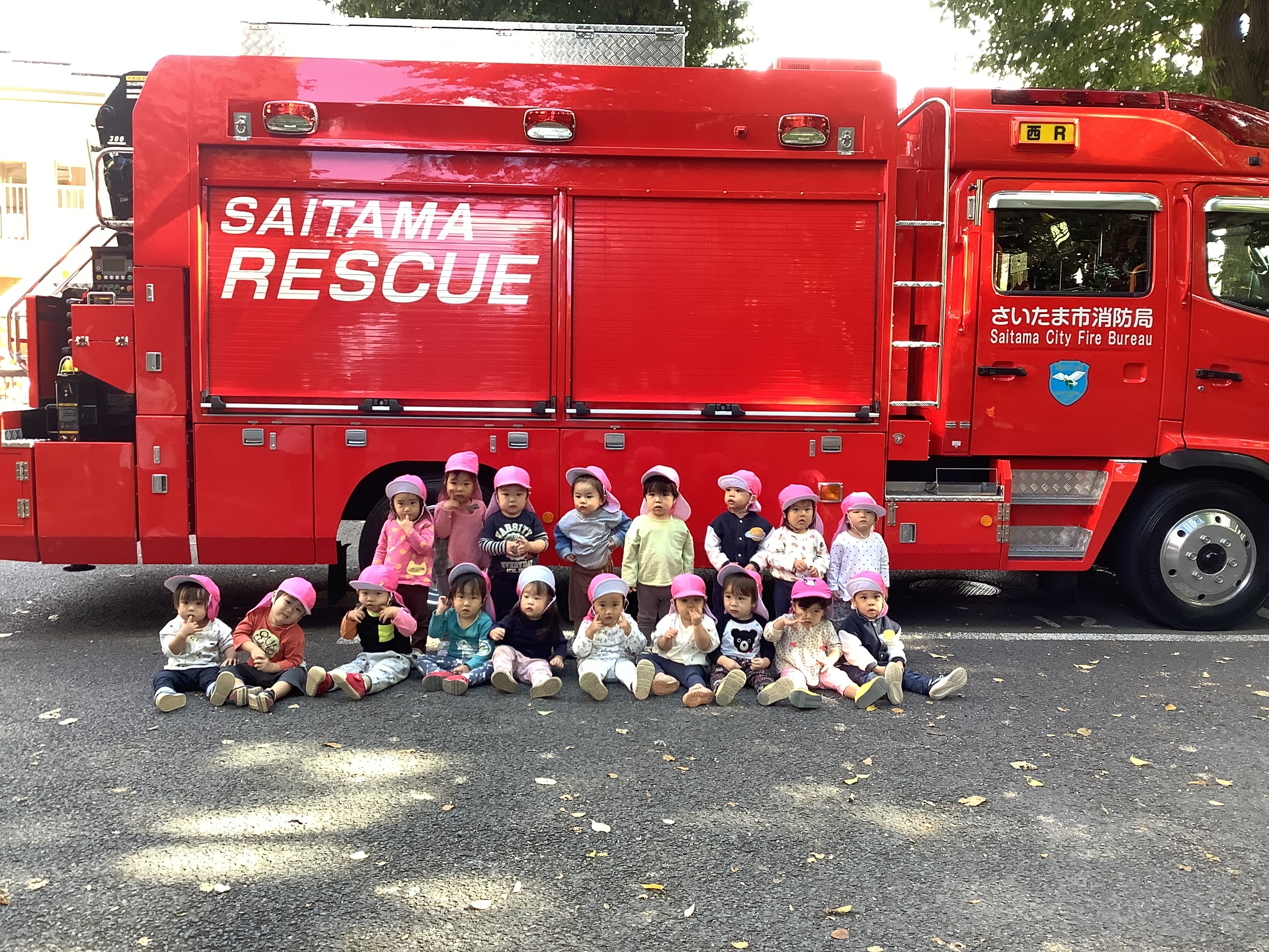 避難訓練☆はな組