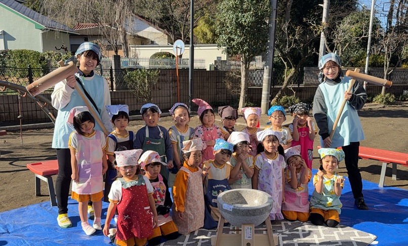 けやき組☆おもちつき