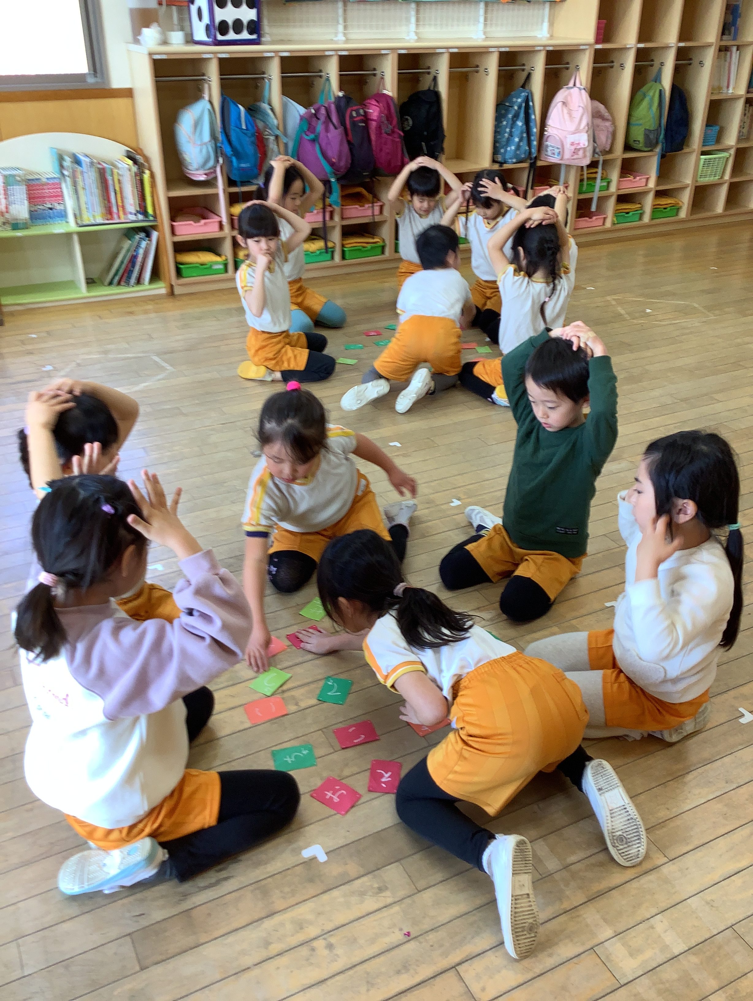 おうぎ組☆お正月遊びの様子