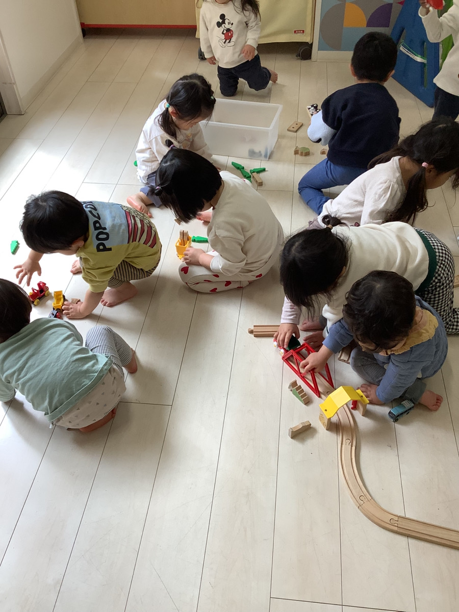 室内遊びの様子☆第二保育園